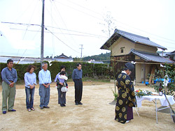 地鎮祭～基礎