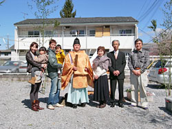 地鎮祭～地盤改良