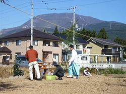 地鎮祭～地盤調査