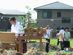 地鎮祭～地盤調査