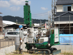 地盤調査～基礎工事～棟上