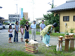 地盤調査～地鎮祭