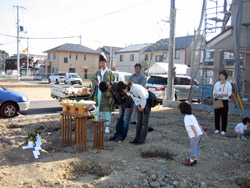 地盤調査～地鎮祭